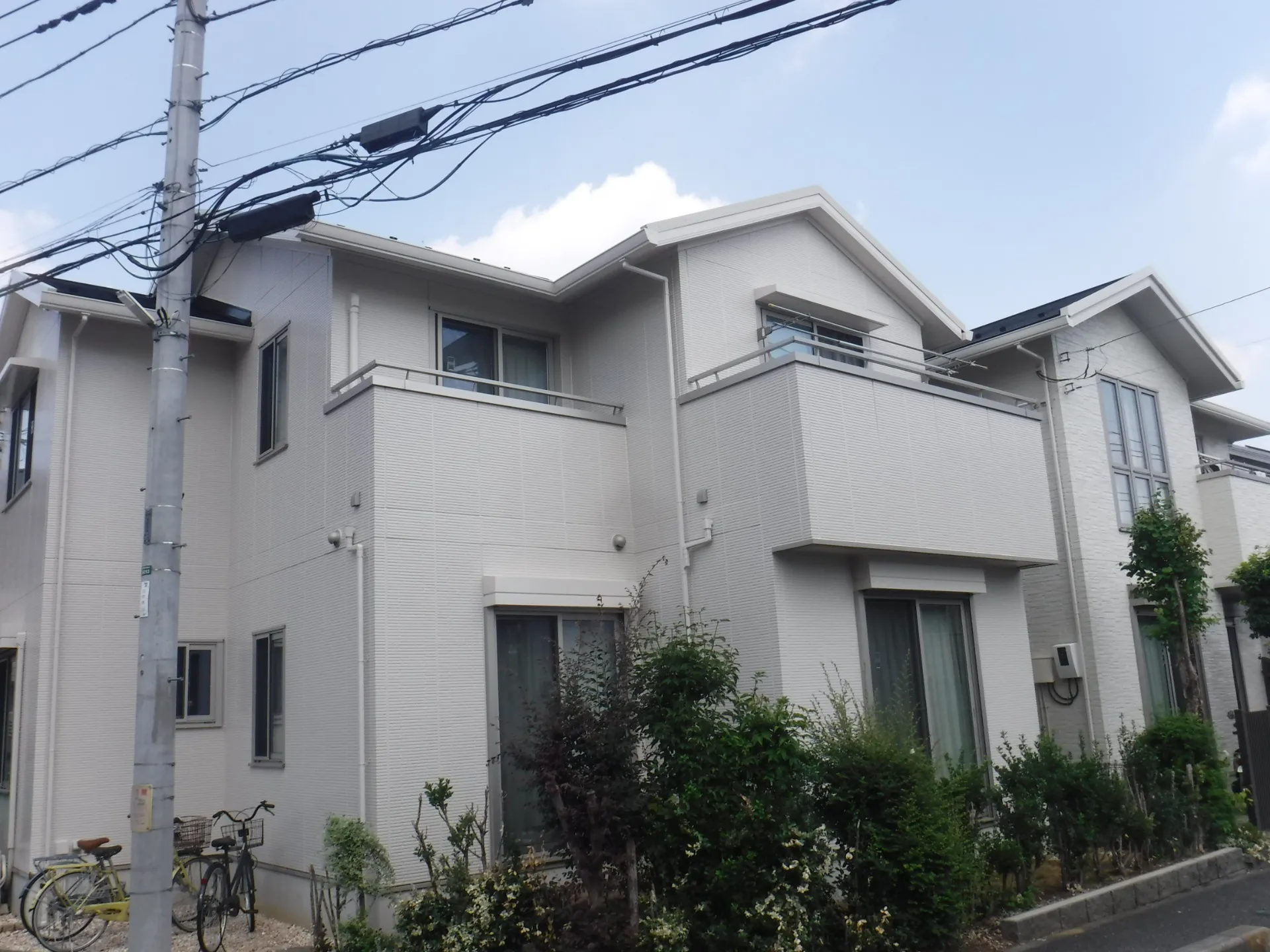 入間市上藤沢の屋根・外壁塗装工事施工事例