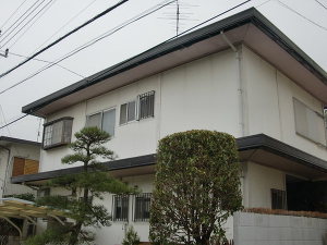 埼玉県入間市・屋根外壁塗装リフォームビフォー写真