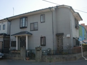 埼玉県入間市・屋根外壁塗装リフォームビフォー写真