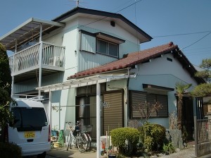 埼玉県飯能市・外壁塗装リフォームビフォー写真