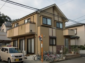 埼玉県所沢市・外壁塗装リフォームビフォー写真