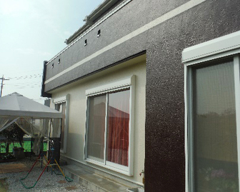 所沢市 外壁・屋根塗替え工事写真